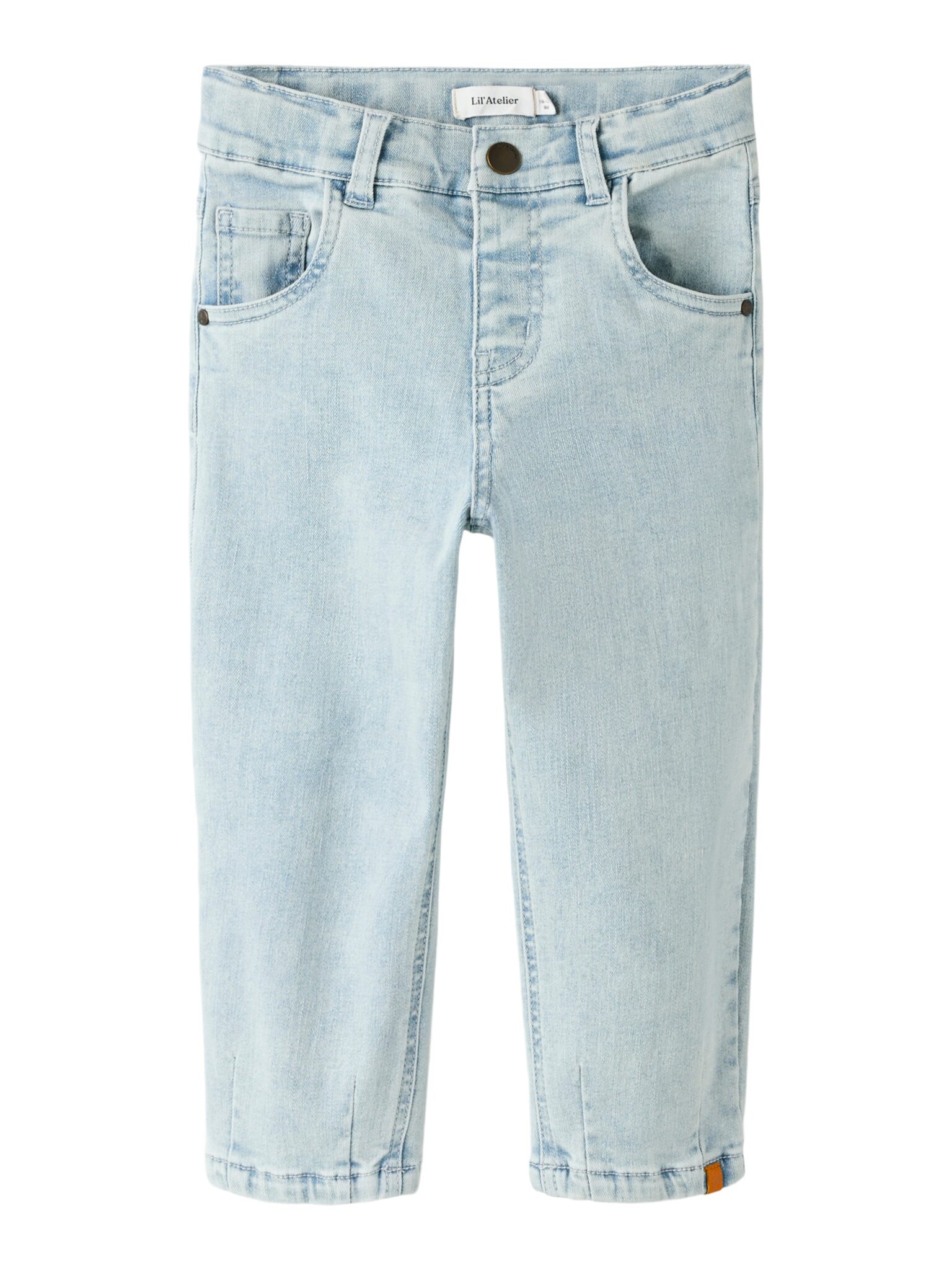 Lil Atelier Frances Loose Jeans - Light Blue Denim - 92 cm