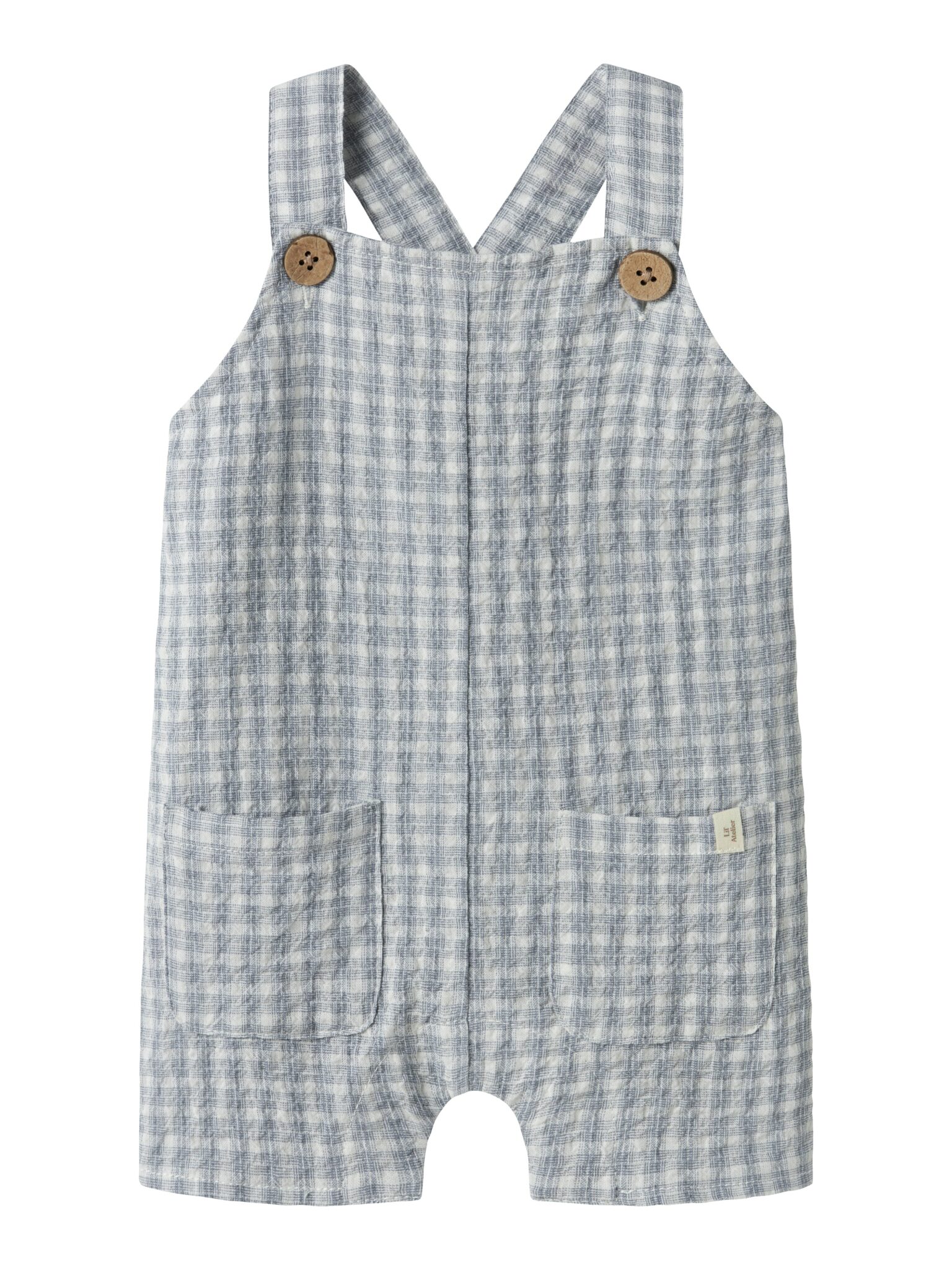 Lil Atelier Frey Loose Short Overall - Coconut Milk - 56 cm