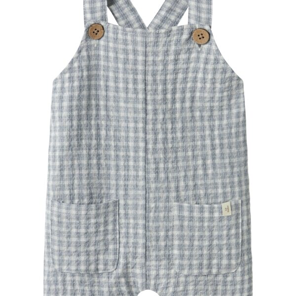 Lil Atelier Frey Loose Short Overall - Coconut Milk - 56 cm