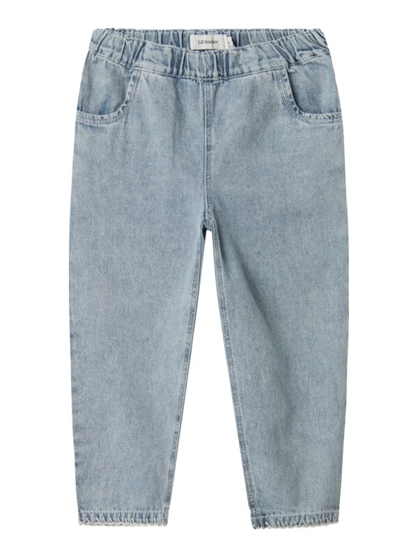 Lil Atelier Funda Loose Jeans - Medium Blue Denim - 92 cm