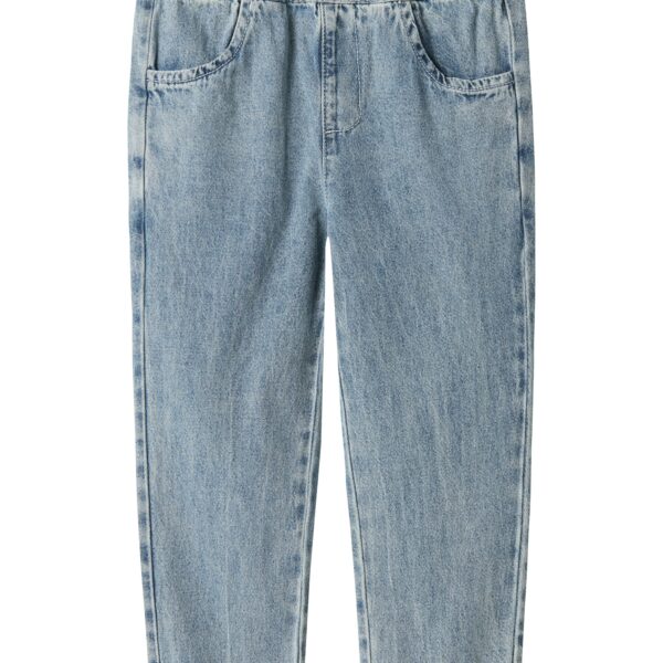 Lil Atelier Fundo Loose Jeans - Medium Blue Denim - 92 cm