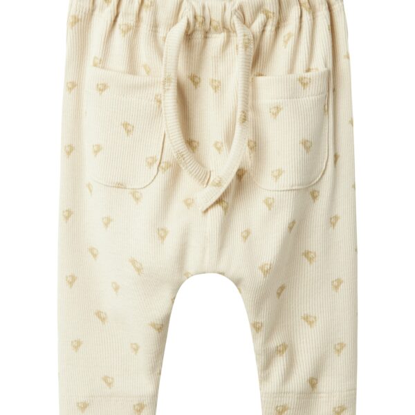 Lil Atelier Gago Kem Loose Pants - Turtledove - 56 cm
