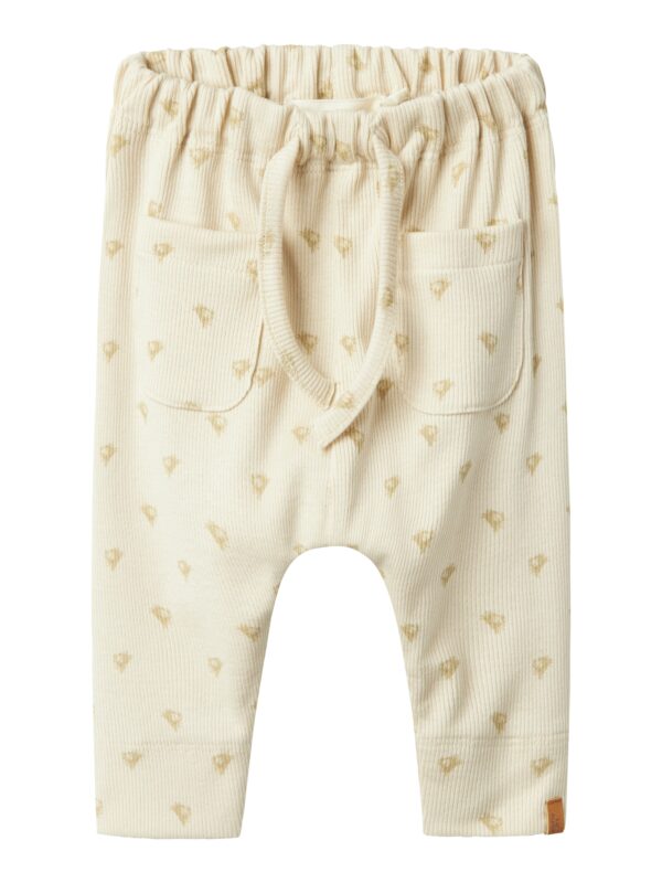 Lil Atelier Gago Kem Loose Pants - Turtledove - 56 cm