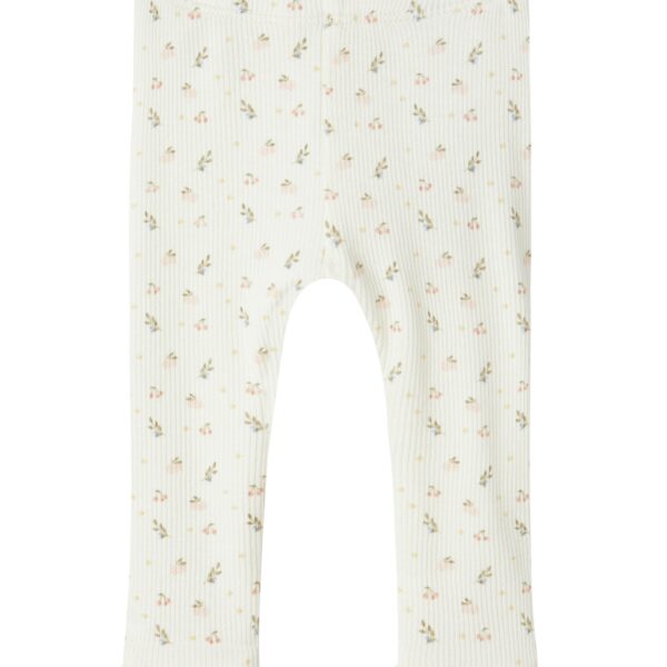 Lil Atelier Gago Kny Slim Leggings - Coconut Milk - 56 cm