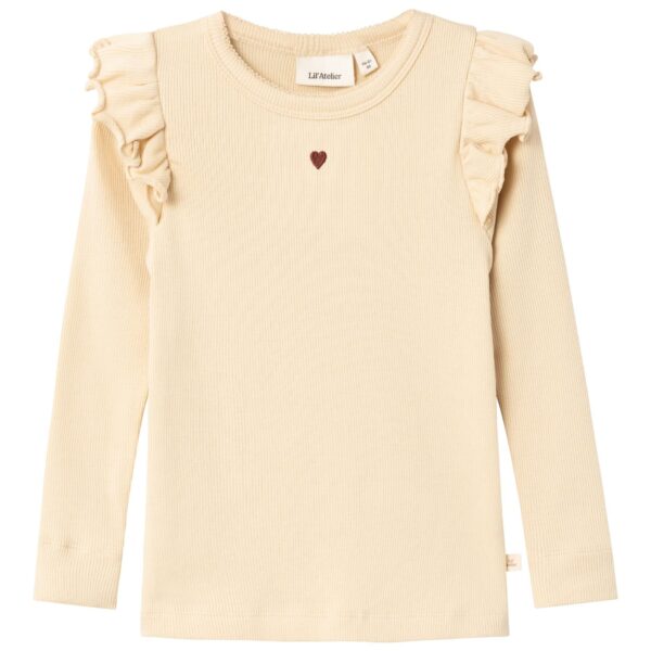 Lil Atelier Gago Kuo Slim Shirt - Wood Ash - 92 cm