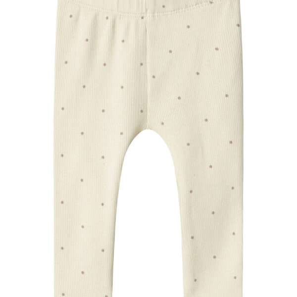 Lil Atelier Gago Kye Slim Leggings - Birch - 56 cm