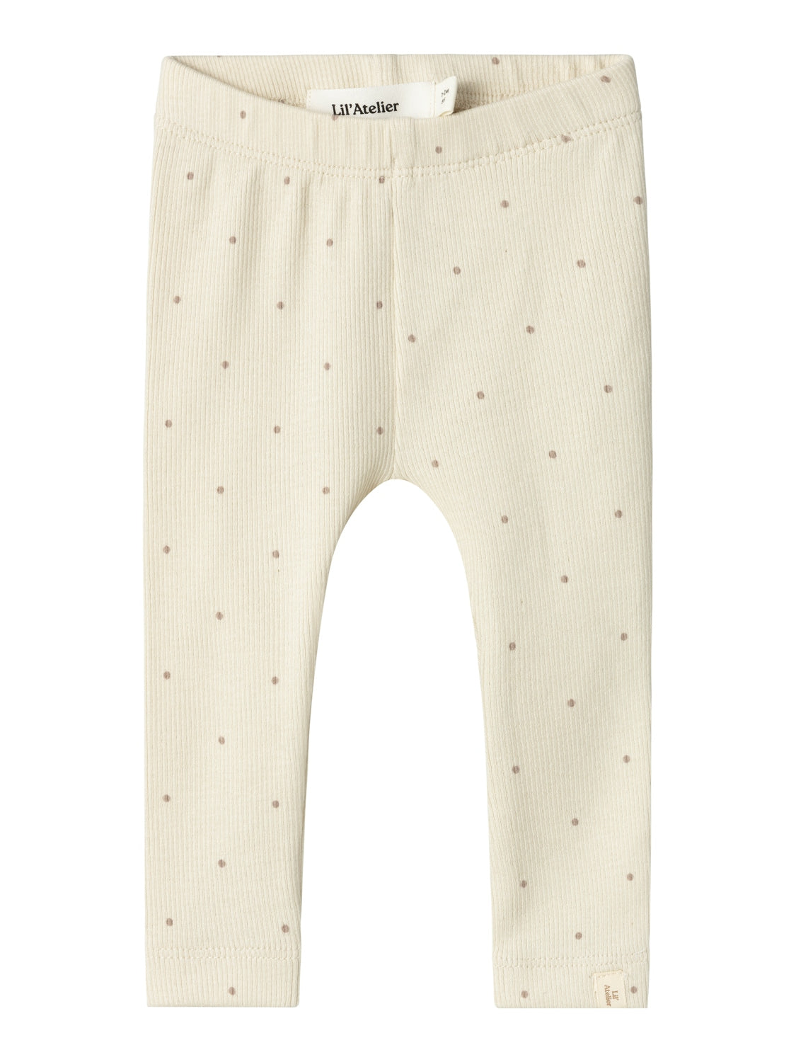 Lil Atelier Gago Kye Slim Leggings - Birch - 56 cm