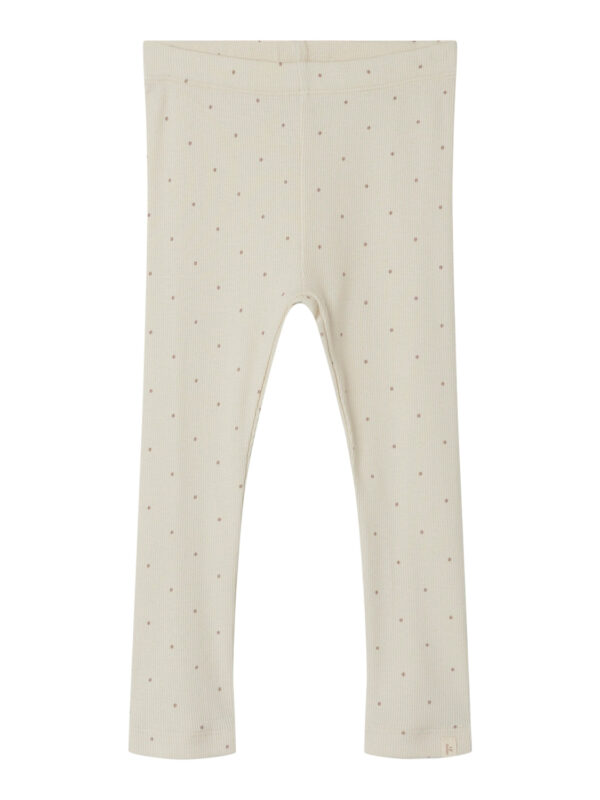 Lil Atelier Gago Kye Slim Leggings - Birch - 92 cm