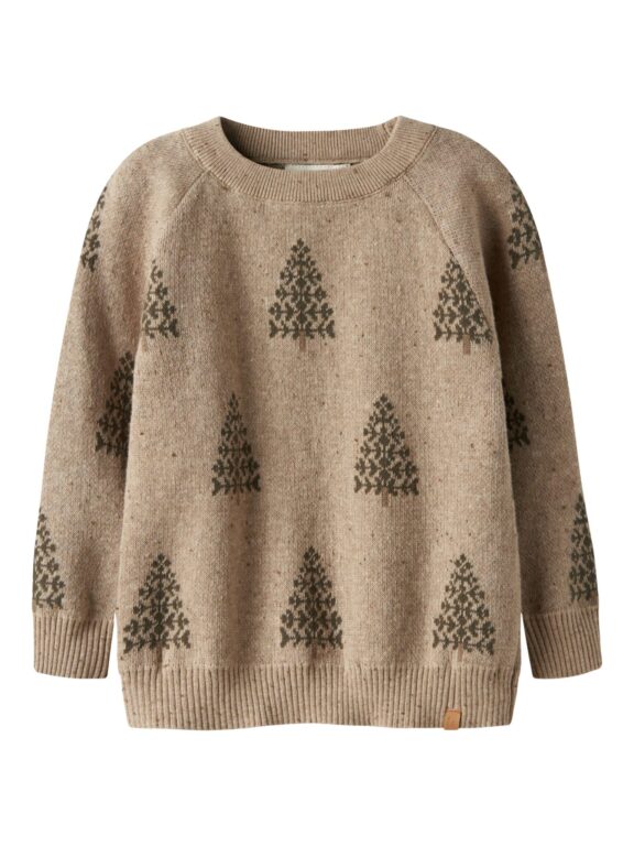 Lil Atelier Galto Bob Knit - Oxford Tan - 92 cm