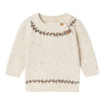 Lil Atelier Galto Rio Knit - Turtledove - 56 cm