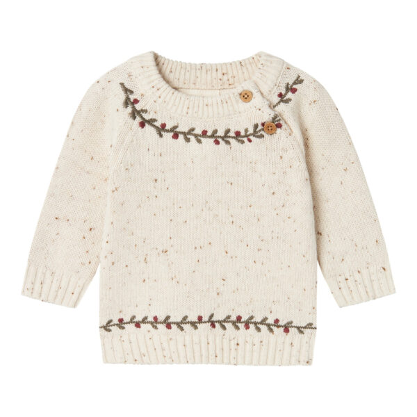 Lil Atelier Galto Rio Knit - Turtledove - 56 cm