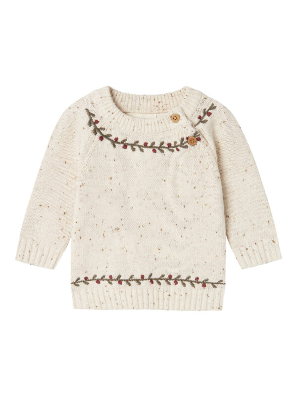 Lil Atelier Galto Rio Knit - Turtledove - 56 cm