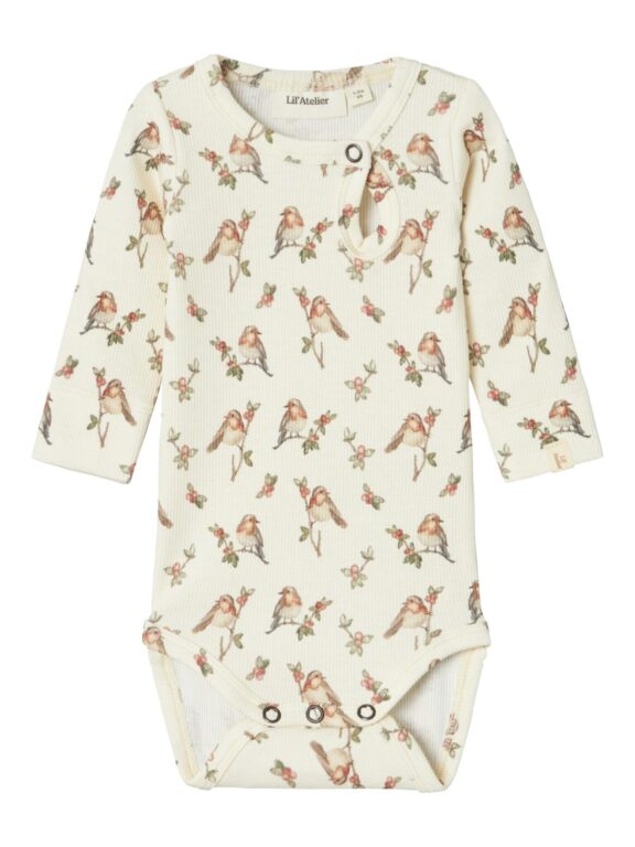 Lil Atelier Gavo Eli Slim Body - Turtledove - 56 cm Lil Atelier Gavo Eli Slim Body - Turtledove - 56 cm