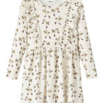 Lil Atelier Gaya Dress - Turtledove Berry - 92 cm