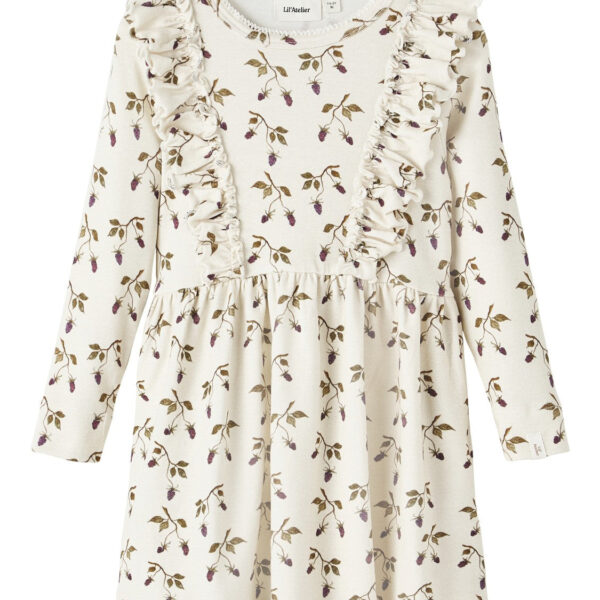 Lil Atelier Gaya Dress - Turtledove Berry - 92 cm Lil Atelier Gaya Dress - Turtledove Berry - 92 cm