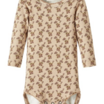 Lil Atelier Gaya Slim LS Body - Warm Sand - 56 cm