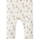 Lil Atelier Gaya Slim Leggings - Turtledove - 56 cm