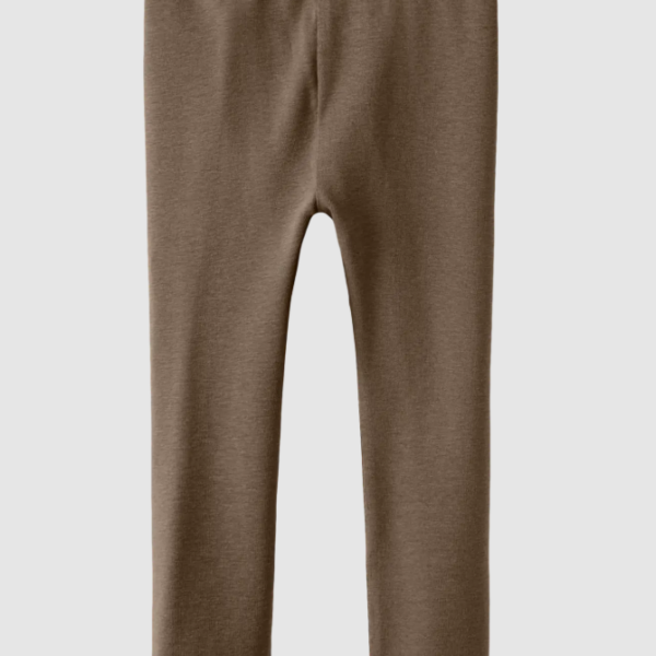 Lil Atelier Gayo Slim Leggings NOOS - Shitake - 92 cm