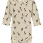 Lil Atelier Geo Slim Body - Fog Giraffe - 56cm