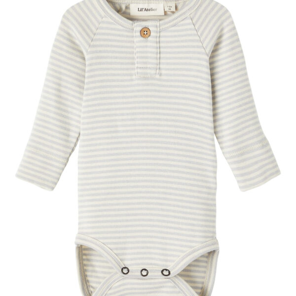 Lil Atelier Geo Slim Body - Harbor Mist / Stribet - 56cm