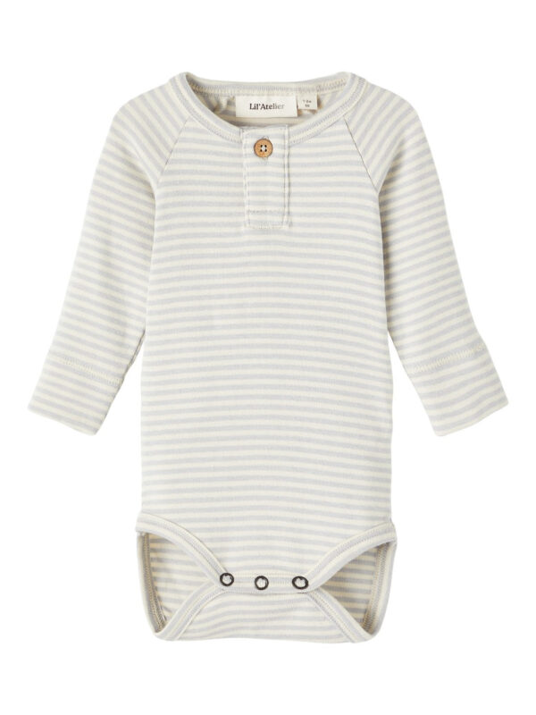 Lil Atelier Geo Slim Body - Harbor Mist / Stribet - 56cm