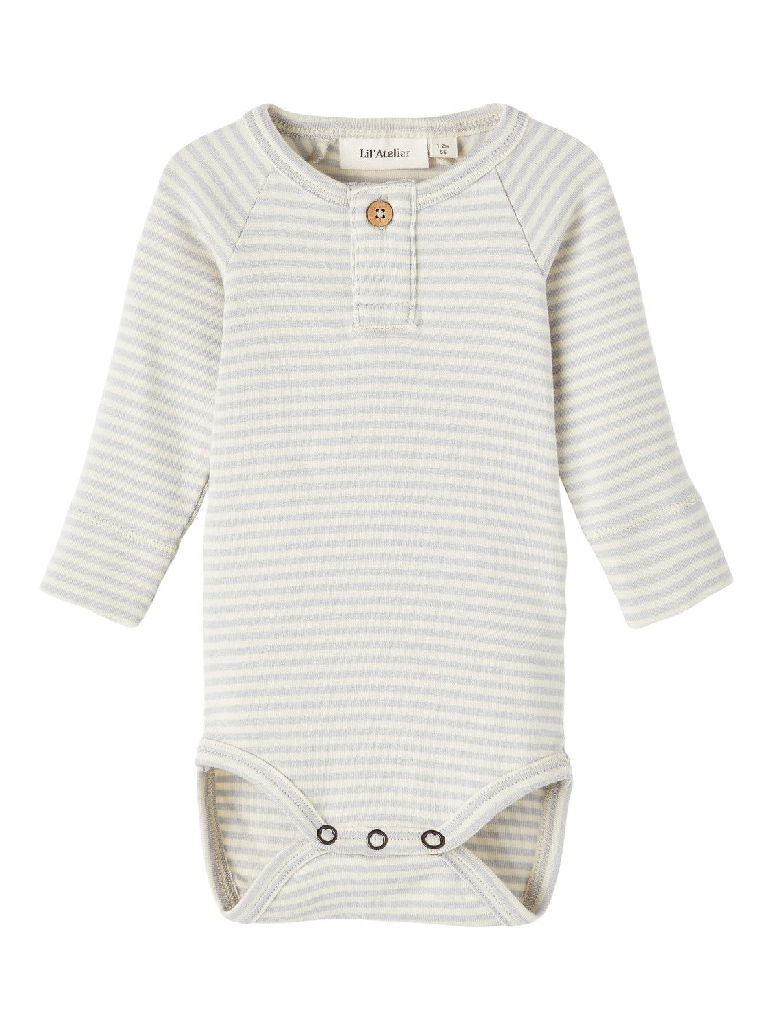 Lil Atelier Geo Slim Body - Harbor Mist / Stribet - 56cm
