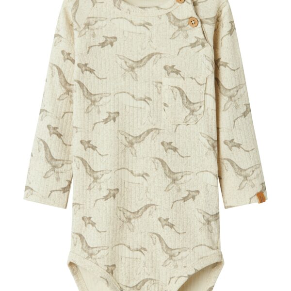 Lil Atelier Gio Bop Slim Body - Turtledove - 56cm