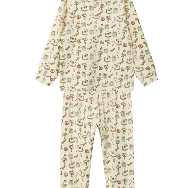 Lil Atelier Gio Natsæt - Turtledove - 92 cm