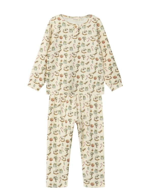 Lil Atelier Gio Natsæt - Turtledove - 92 cm