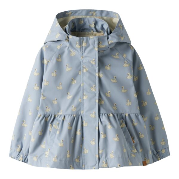 Lil Atelier Gudrun Jacket - Zen Blue/Swan - 92
