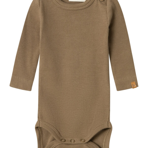 Lil Atelier Halli Body - Sepia Tint - 56 cm