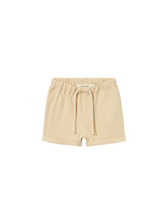 Lil Atelier Halli Shorts - Bleached Sand - 56 cm