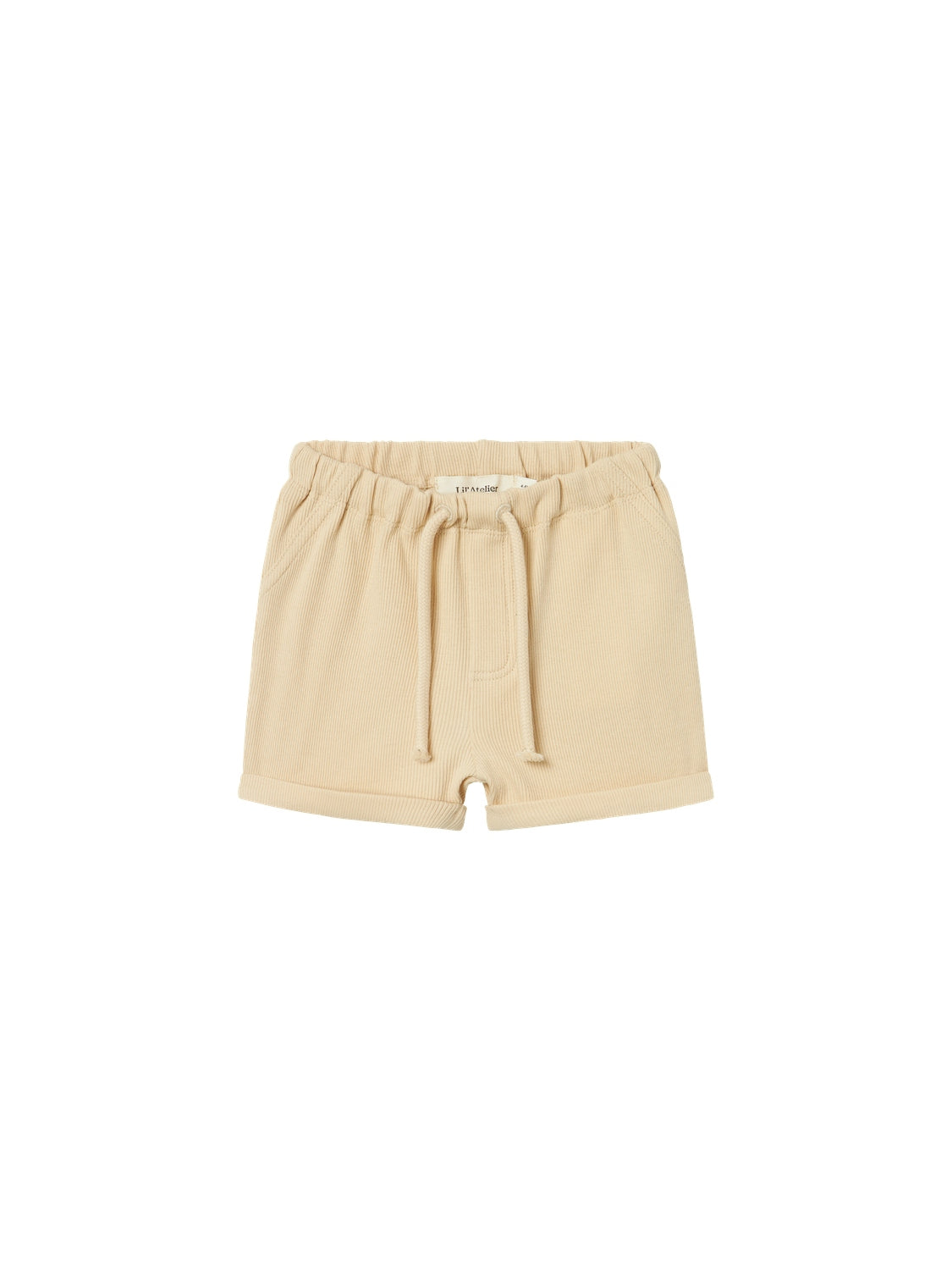 Lil Atelier Halli Shorts - Bleached Sand - 56 cm