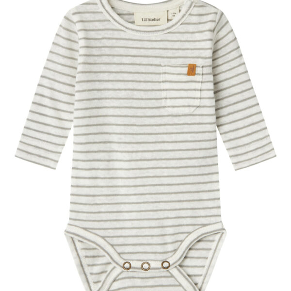 Lil Atelier Hektor Body - Limestone - 56 cm