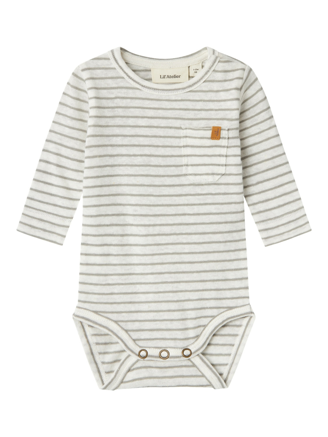 Lil Atelier Hektor Body - Limestone - 56 cm