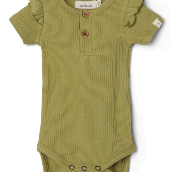Lil Atelier Helga Slim Body - Sage - 56 cm