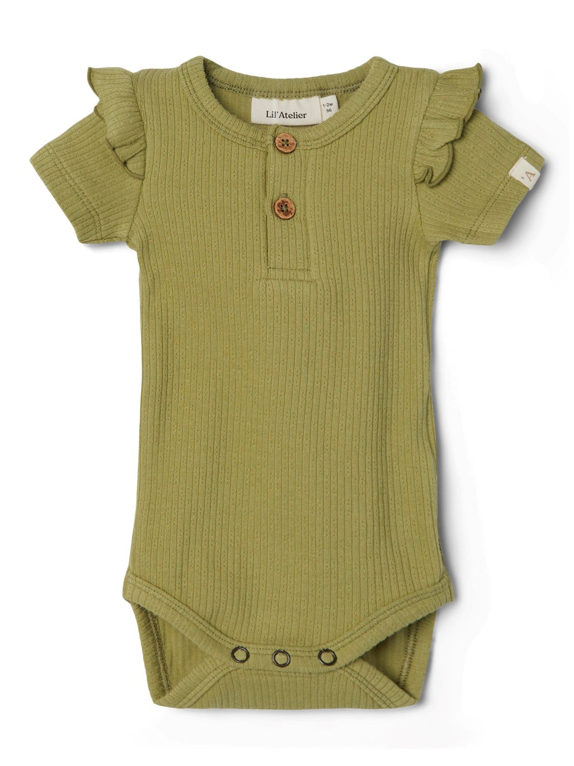 Lil Atelier Helga Slim Body - Sage - 56 cm