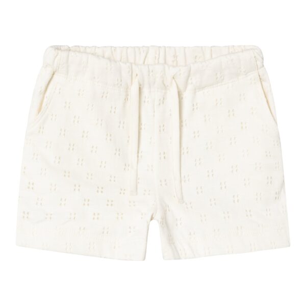 Lil Atelier Himaja Shorts - Coconut Milk - 92 cm