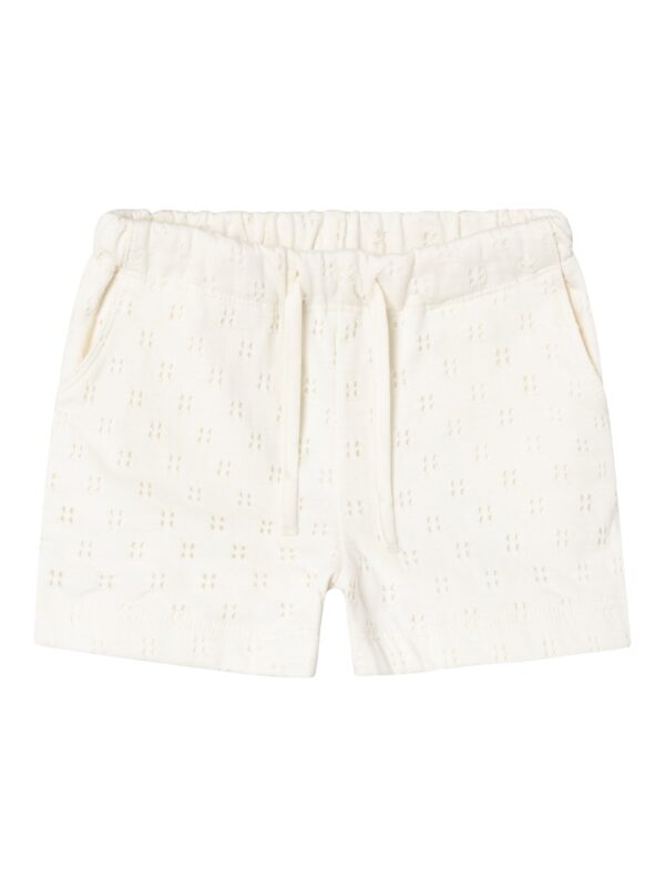 Lil Atelier Himaja Shorts - Coconut Milk - 92 cm