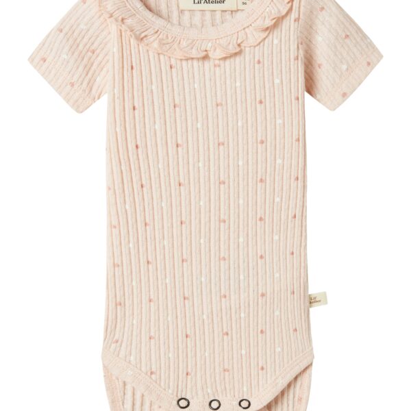 Lil Atelier Hulla Hua SS Slim body - Peach Whip - 56 cm