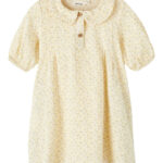 Lil Atelier Hulla Loose Dress - Turtledove - 92 cm