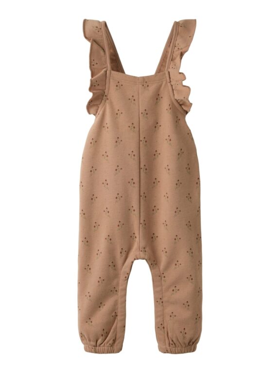 Lil Atelier Ilondon Loose Sweat Overall - Roebuck - 56 cm