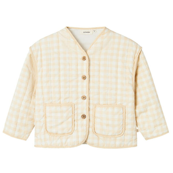 Lil' Atelier Jakke - NmfLarose - Quilt - Coconut Milk