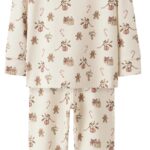 Lil Atelier Julenattøj - nmnLayo - Turtledove Christmas AOP