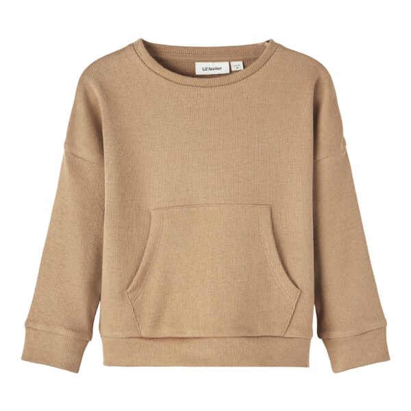 Lil Atelier Labon Loose Sweat shirt - Tigers Eye - 92 cm