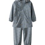 Lil Atelier Ladry10 Rain Set - Tradewinds/Whale - 92