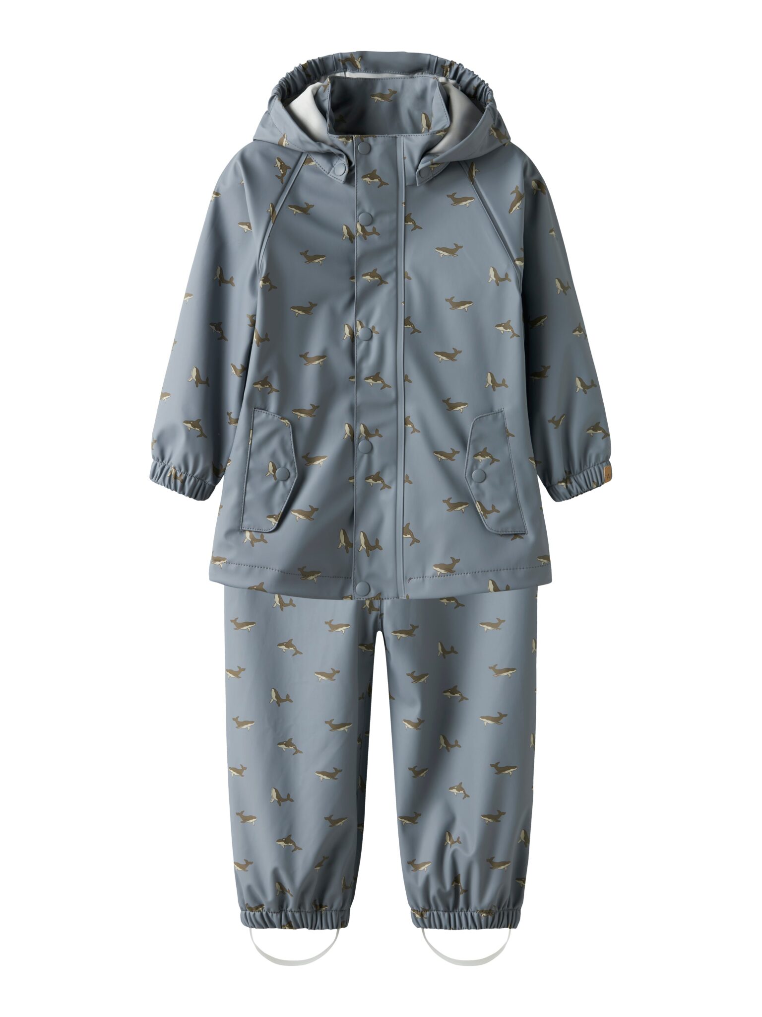 Lil Atelier Ladry10 Rain Set - Tradewinds/Whale - 92