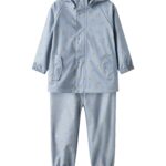 Lil Atelier Ladry10 Rain Set - Zen Blue/Swan - 92