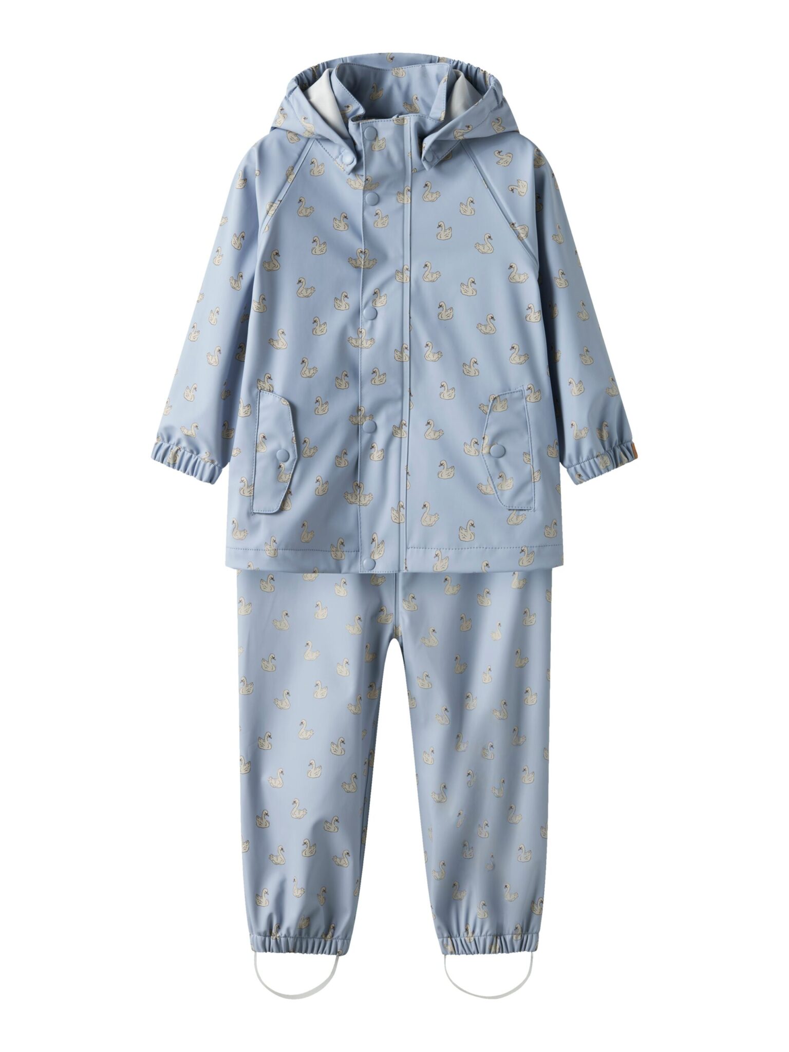Lil Atelier Ladry10 Rain Set - Zen Blue/Swan - 92