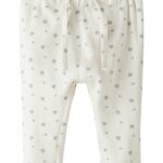 Lil Atelier Lago Mio Pants - Coconut Milk/Blueberry - 56 cm